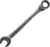 Ключ комбинированный Dexter с трещоткой, 17 мм