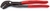 Щипцы для хомутов пружинных, 70мм, диапазон зажима &gt; 40мм, L=250мм, Cr-V, блистер, цвет серый KNIPEX KN-8551250ASB