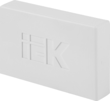 Заглушка для кабель-канала IEK 60х40 мм цвет белый 4 шт. (ИЭК) аналоги, замены