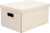 Коробка складная 40x28x20 см картон цвет бежевый STORIDEA