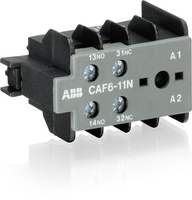 Контакт дополнительный CAF6-11E фронтальной установки для миниконтакторов K6/В6/В7 - GJL1201330R0002 ABB В6 В7 К6 аналоги, замены