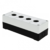 Корпус КП104 пластиковый 4 кнопки белый EKF PROxima | cpb-104-w