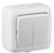 Выключатель открытой установки, двухклавишный, брызгозащищенный, цвет белый | ВА10-251 HEGEL