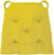 Сидушка Pharell 40/35x40 см цвет желтый Banana 4 INSPIRE