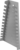 Держатель ключей Практик WH для экрана 7x25x15.1 см сталь цвет серый