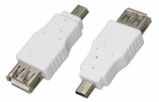 Переходник гнездо USB-A (Female)-штекер miniUSB (Male) | 18-1175 REXANT