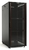 Шкаф напольный 19-дюймовый 42U 2055x600х800мм передняя стеклянная дверь со стальными перфорированными боковинами задняя сплошная ручка с замком крыша нового типа цвет черный (RAL 9004) (разобранный) - 392682 Hyperline
