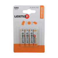Батарейка Lexman Standard AAA (LR03) алкалиновая 4 шт. аналоги, замены