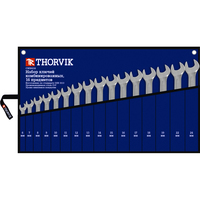Набор ключей гаечных комбинированных Thorvik CWS0016 в сумке от 6 до 24 мм 16 предметов 052048