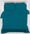 Комплект постельного белья Melissa полутораспальный сатин сине-голубой