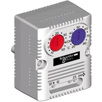 Термостат с двумя регулируемыми уставками - NSYCCOTHD Schneider Electric TЕРМОСТАТ C 2 аналоги, замены