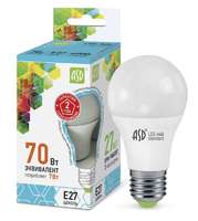 Лампа светодиодная LED-A60-standard 7Вт грушевидная 4000К нейтр. бел. E27 630лм 160-260В ASD 4690612001678 LLT