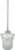Ёршик подвесной для унитаза «Квадрат», стекло, цвет белый MR PENGUIN