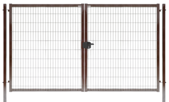 Ворота Grand Line RAL 8017 Medium 1.73x3.5 м коричневый аналоги, замены