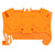 Пружинная клемма Viking 3 - однополюсная 1 вход/1 выход шаг 6 мм оранжевый | 037221 Legrand
