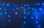 Гирлянда Айсикл (бахрома) светодиодный, 4,8 х 0,6 м, белый провод, 230 В, диоды синие, 176 LED | 255-136 NEON-NIGHT