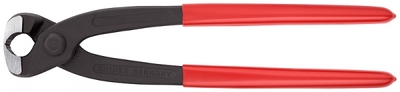 Клещи для хомутов с ушками фосфатированные черного цвета 220 mm KN-1098I220 KNIPEX одним/двумя аналоги, замены