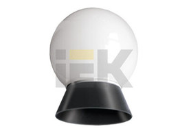 Светильник НПП 9101 60Вт Е27 IP33 белый/шар | LNPP0-9101-1-060-K01 IEK (ИЭК)