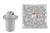 Патрон с кольцом термостойкий пластик Е14 белый, Б/Н | SQ0335-0033 TDM ELECTRIC