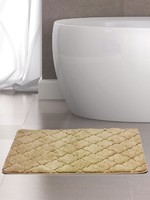 Коврик для ванной «Лана» 70х120 см цвет бежевый BATH PLUS