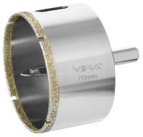 Коронка алмазная по керамограниту Vira 70 мм аналоги, замены