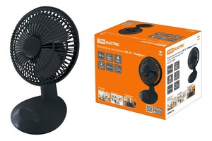 Вентилятор настольный ВС-01 "Тайфун" D15 см, 15 Вт, 230 В, черный | SQ2701-0003 TDM ELECTRIC