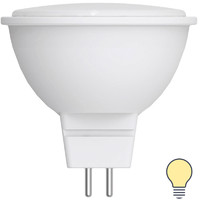 Лампа Volpe GU5.3 7 Вт DIM JCDR матовая 700 Лм теплый свет Uniel аналоги, замены