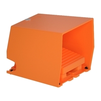 Переключатель ножной оранжевый 1НЗ+1НО - XPER310 Schneider Electric 1 ШАГ NC+NO аналоги, замены