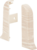 Заглушка для плинтуса левая и правая «Дуб Алмере», высота 56 мм, 2 шт RICO