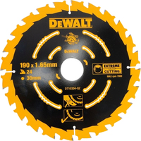 Пильный диск по дереву Dewalt Extreme 190х30 мм 24 зуба DT10304-QZ