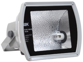Прожектор ГО 02-150-02 150Вт IP65 серый асимметричный | LPHO02-150-02-K03 IEK (ИЭК) Rx7s металлогалог ИЭК цена, купить