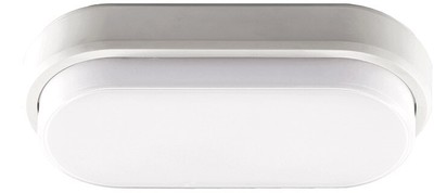 Светильник светодиодный пылевлагозащищенный для ЖКХ ДПБ PBH-PC2-OA 8Вт 4000К IP65 белый овал опал | 1035653 Jazzway