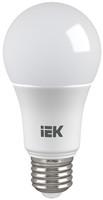 Лампа светодиодная ECO A60 9Вт грушевидная 3000К тепл. бел. E27 810лм 230-240В IEK LLE-A60-9-230-30-E27 (ИЭК)
