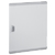Дверь металлическая плоская для XL3 160/400 - шкафа высотой 600/695 мм | 020273 Legrand