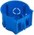 Коробка установочная сборная оконечная КМТ-010-4005 для твердых стен (71х45) с саморезами розн стикер EKF|plc-kmt-010-4005-r|EKF