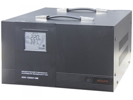 Стабилизатор напряжения АСН-10000/1-ЭМ 1ф 10кВт IP20 электромех. Ресанта 63/1/8 000 цена, купить