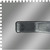 Гладилка зубчатая Интек нержавеющая сталь 270х130 мм зуб 4х4 10105-270-004