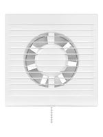 Вентилятор осевой вытяжной Auramax A 4-02 D100 мм 35 дБ 100 м3/ч цвет белый