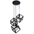 Светильник подвесной КС30103/3P, под 3 лампы, 9 м², цвет чёрный КЛЮЧНИК