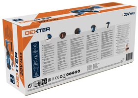 Реноватор аккумуляторный Dexter 20VMT2-20.1, 20 В Li-ion, без АКБ и ЗУ