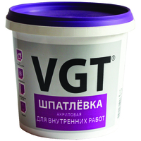 Шпатлевка VGT RETAIL влагостойкая для наружных и внутренних работ 1.7 кг 18652 аналоги, замены