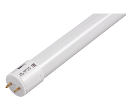 Лампа светодиодная LED 10Вт T8 230V/50Hz холодный матовая (установка возможна после демонтажа ПРА) - 1025326 Jazzway