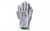 Перчатки с полиуретановым покрытием 5 степень защиты от порезов размер 10 серые | 120304/10 Haupa