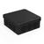 Коробка распределительная 100х100х40 мм IP66 12 вводов черная для прям монтажа двухкомпонент безгалоген (HF) UF (90шт/кор) | 60-0303-9005 Промрукав