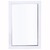 Окно пластиковое ПВХ Veka глухое 870х600 мм (ВхШ) однокамерный стеклопакет белый/белый