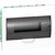 Корпус встраиваемый Easy9, прозрачная дверь, 1ряд/12мод | EZ9E112S2FRU Schneider Electric