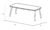Набор садовой мебели TINTO3 лаунж сталь/искуст.ротанг/стекло черный/серый/белый: стол, диван, 2 кресла