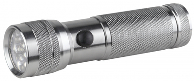 Универсальный фонарь Эра SD14 0.8 Вт серебристый C0033483 (Энергия света) 14xLED алюм 3хААА бл на батарейках карманный кемпинговый металлический корпус влагозащищенный ударопрочный цена, купить