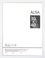 Рамка Alisa, 30x40 см, цвет белый аналоги, замены