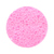 Банные штучки ø7 см розовый Спонж для лица из целлюлозы